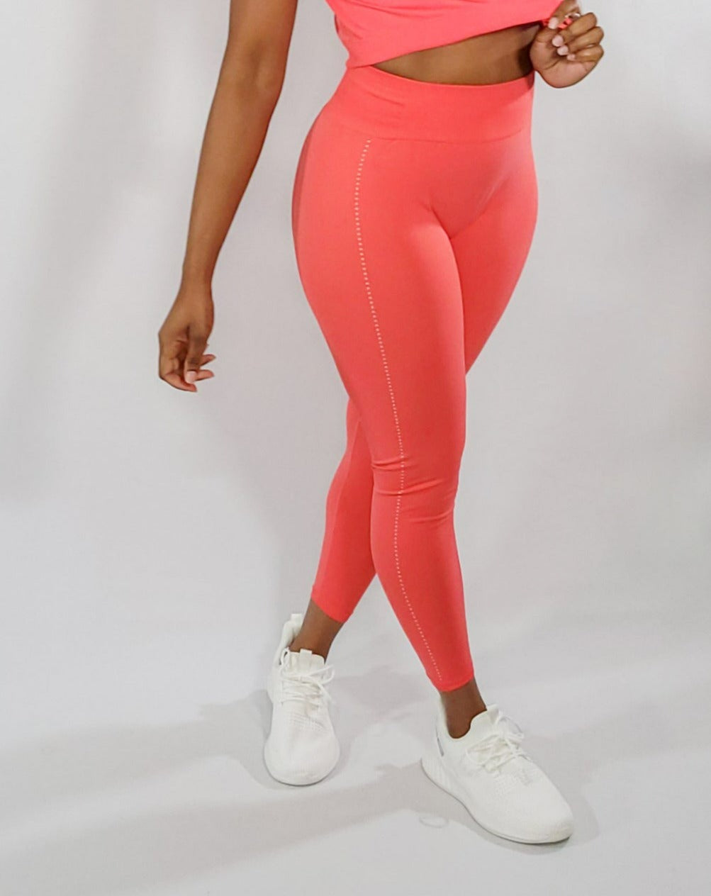 Bliss N Glow Leggings (Black, Mint Green, Wine, Pink)