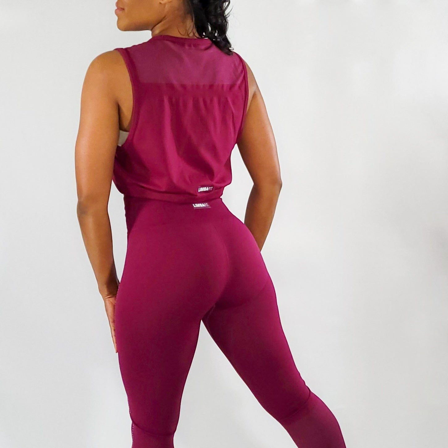 Bliss N Glow Crop (Black, Mint Green, Wine, Pink)