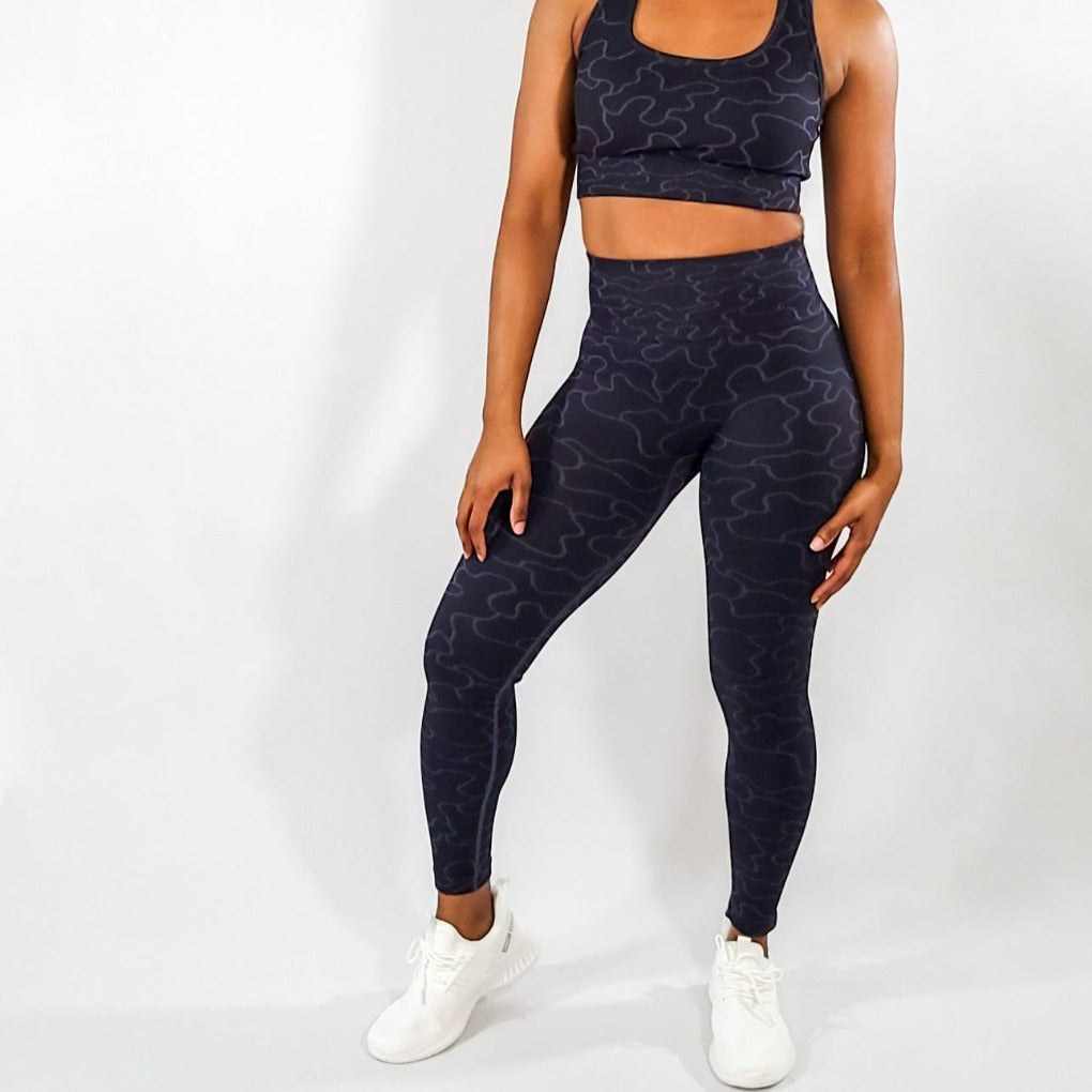 The Etched Leggings (Black)