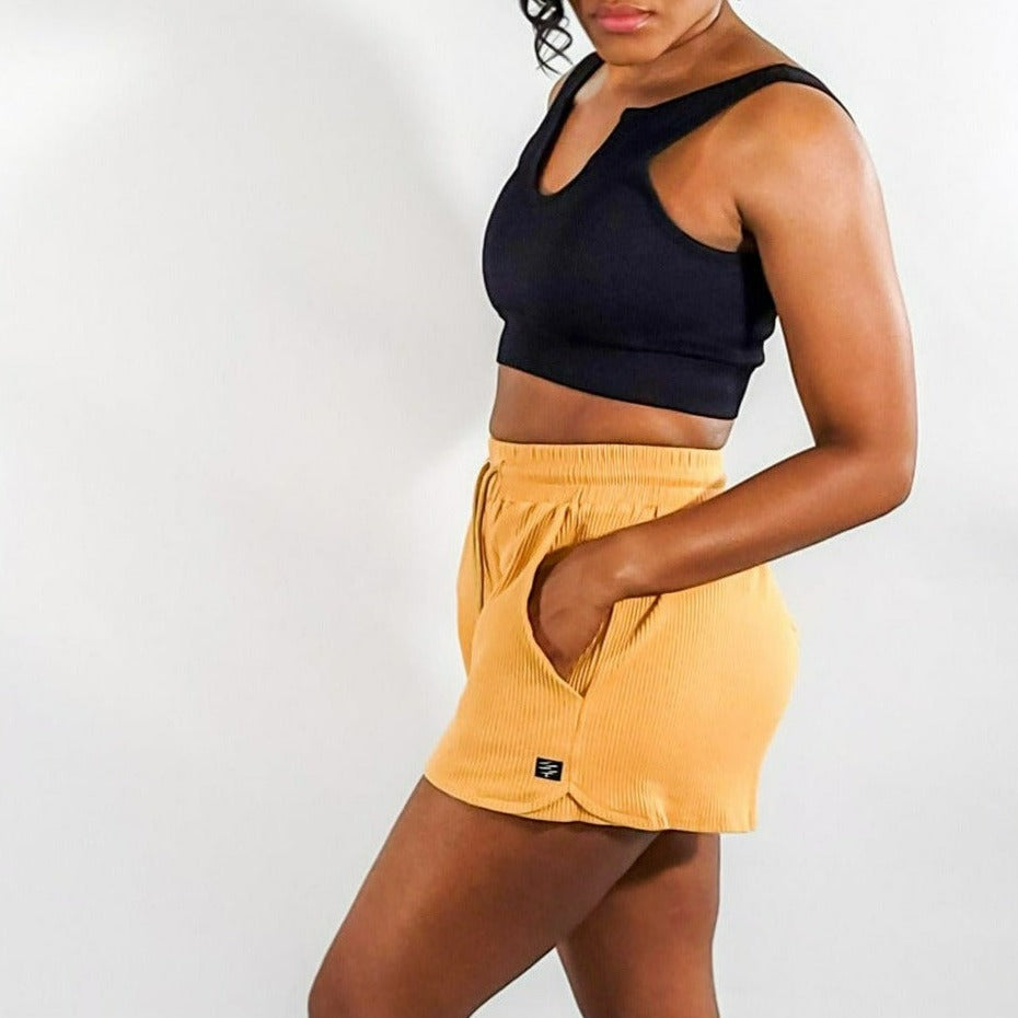 Calm N' Glam Shorts (Honey)