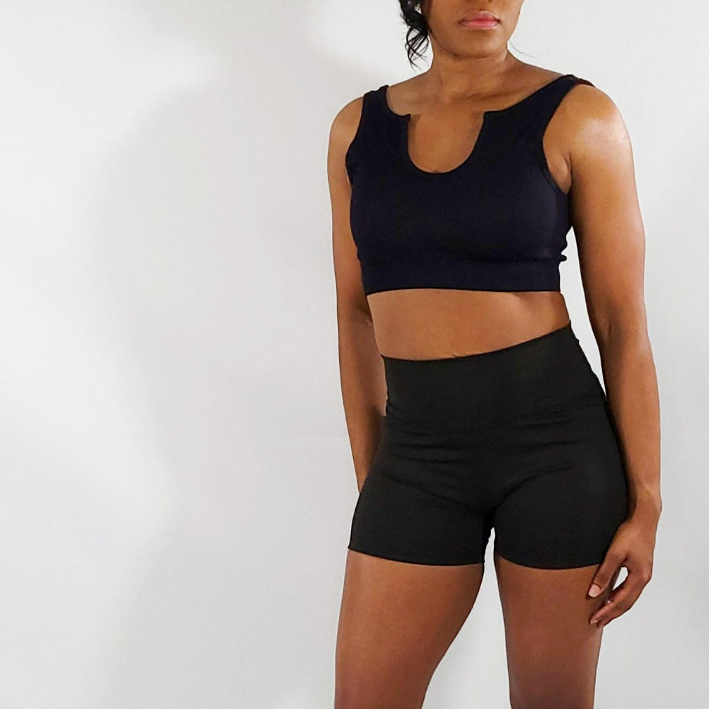 Onyx Little Black Shorts (Solid)