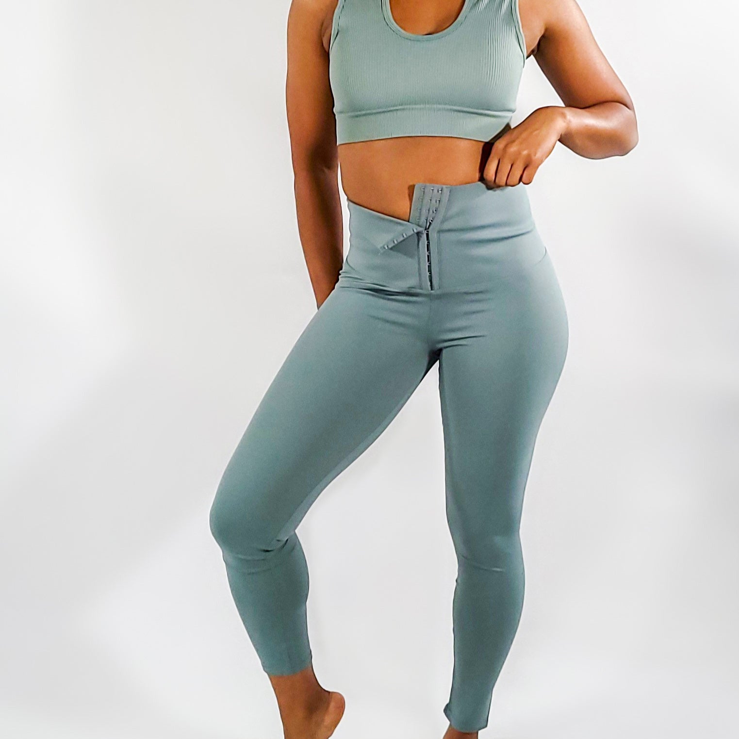 Waist Shero Leggings (Lux Green)