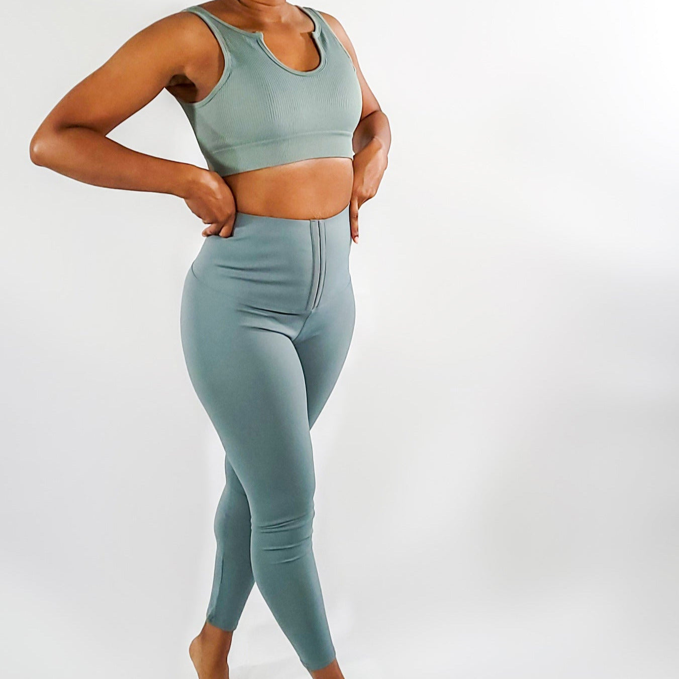 Waist Shero Leggings (Lux Green)