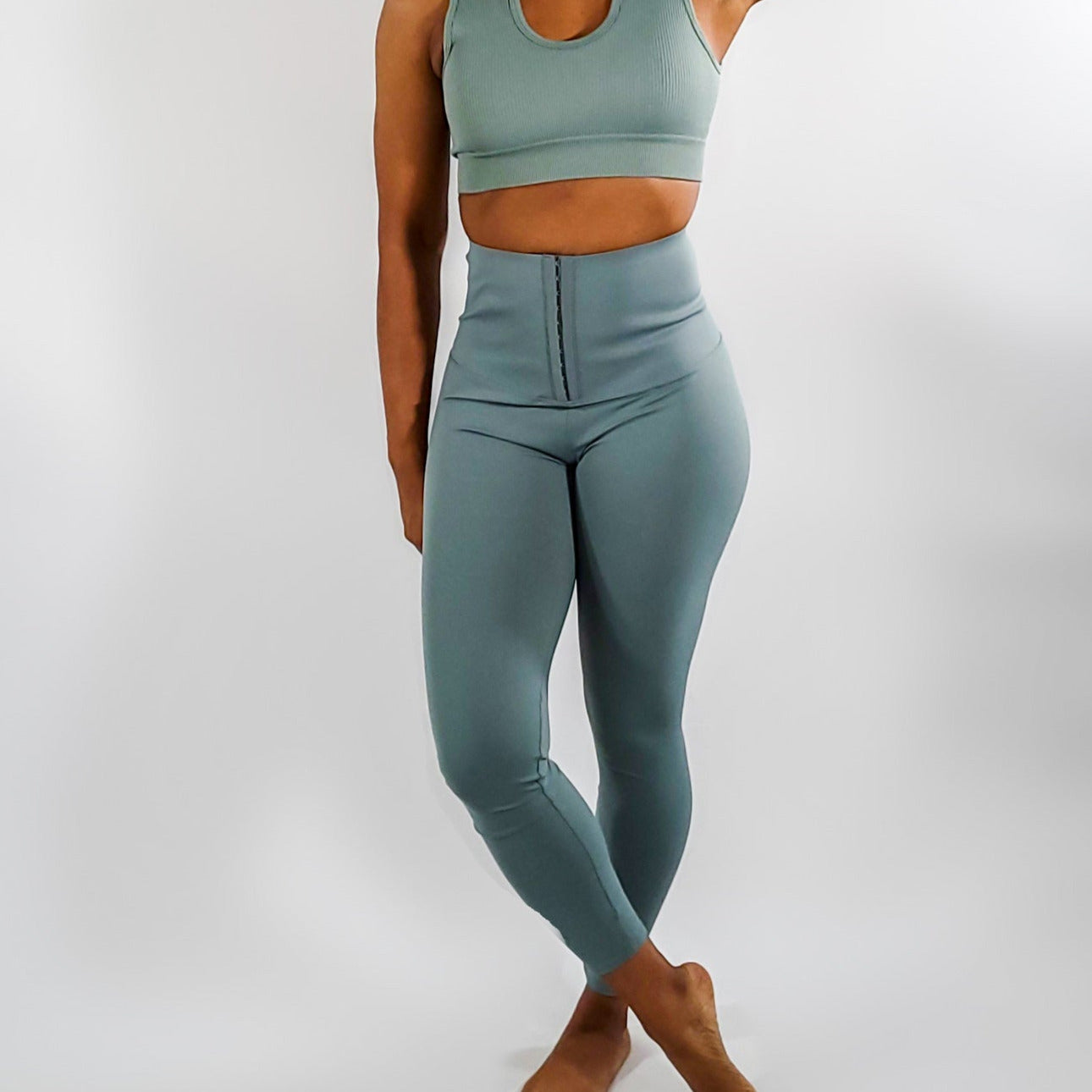 Waist Shero Leggings (Lux Green)