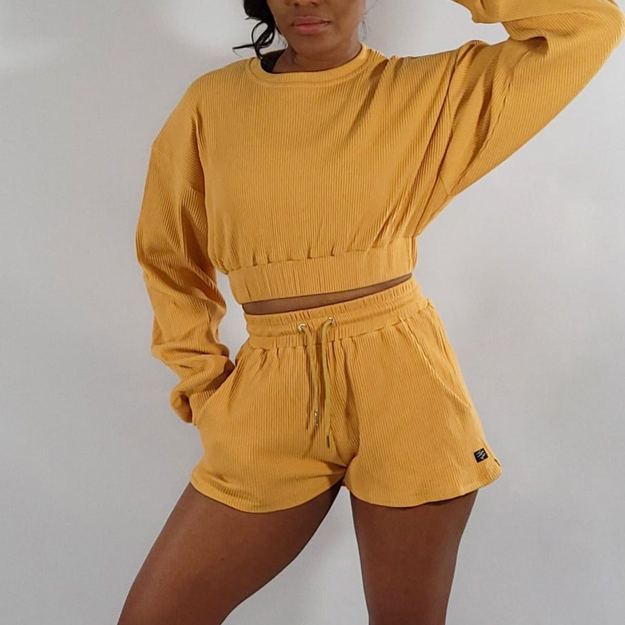 Calm N' Glam Shorts (Honey)