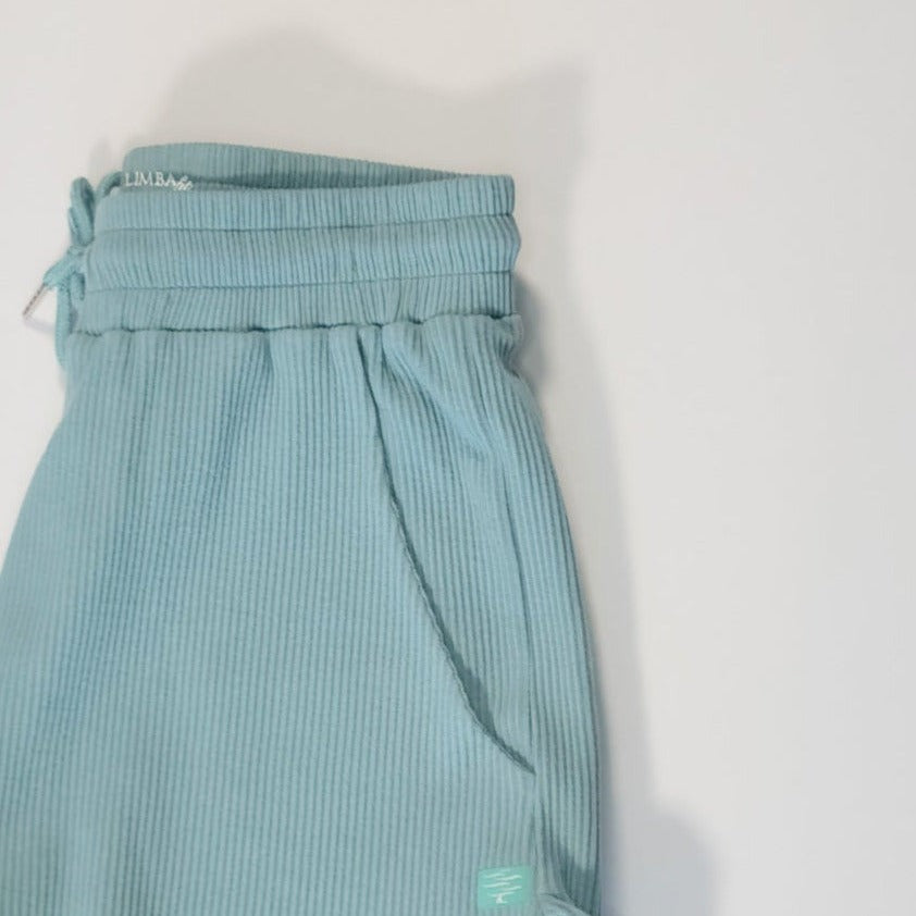 Calm N' Glam Shorts (Baby Blue)