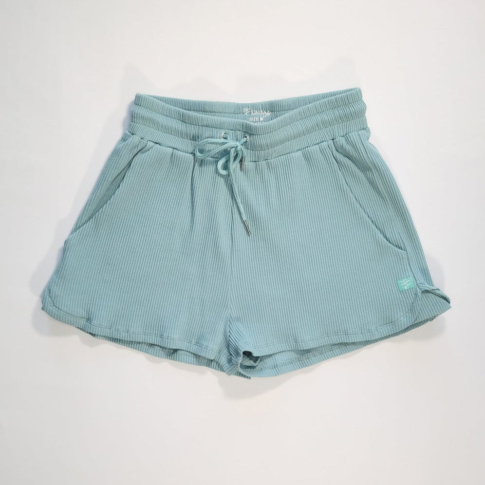 Calm N' Glam Shorts (Baby Blue)